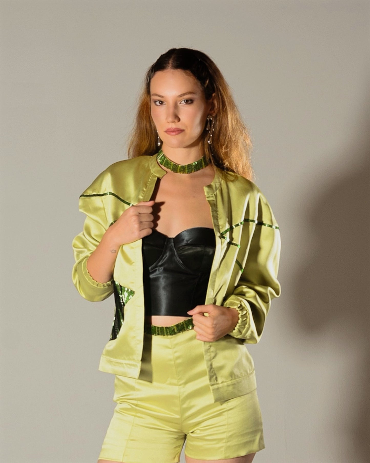 Limerick Color Bomber Jacket