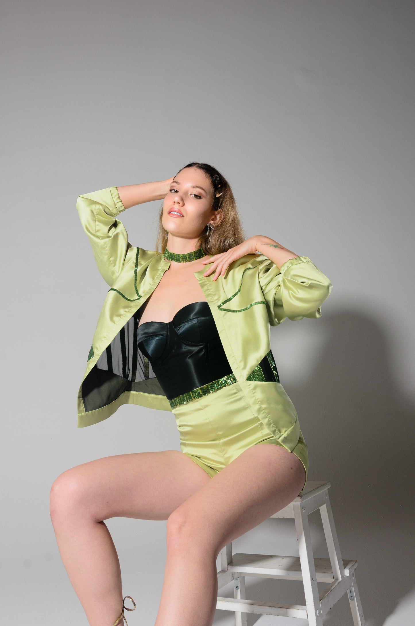 Limerick Color Bomber Jacket