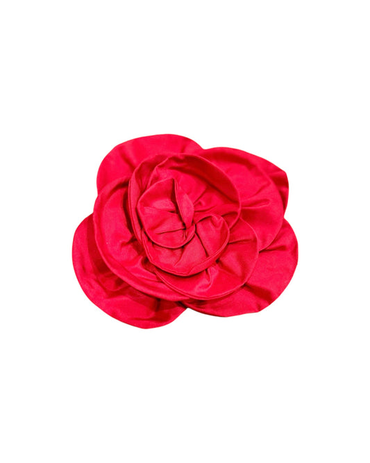 Red Rose Brooch