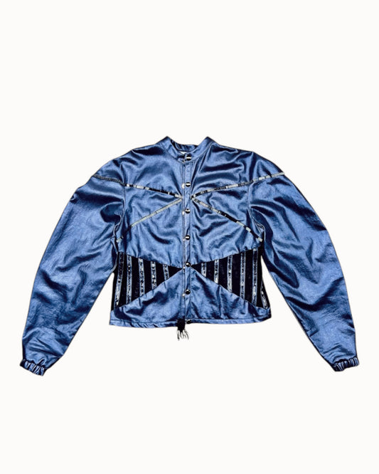 Blue Bomber Jacket